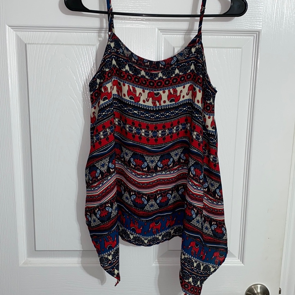 Rue 21 thin strap top. Adjustable straps. Size M
